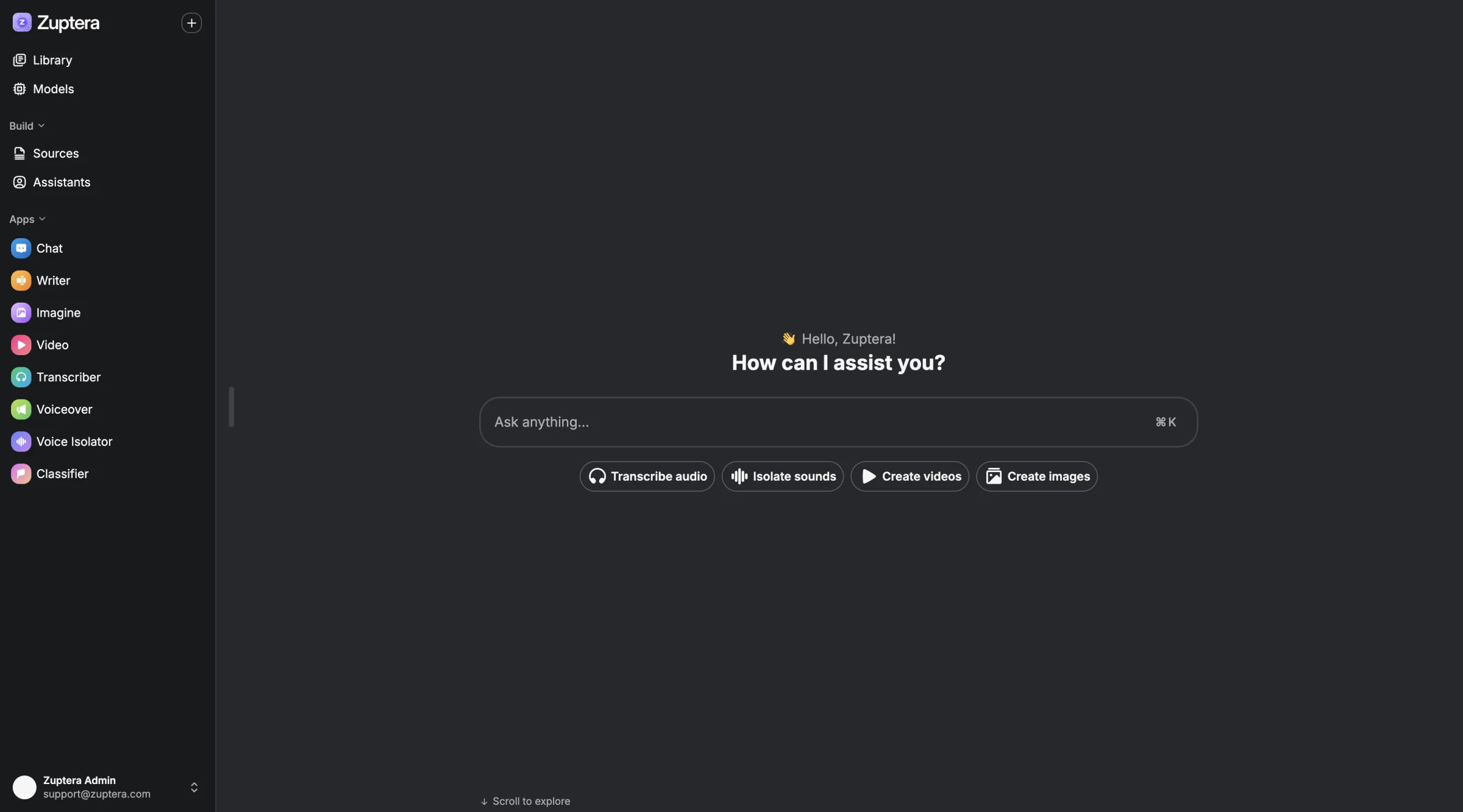 Application preview